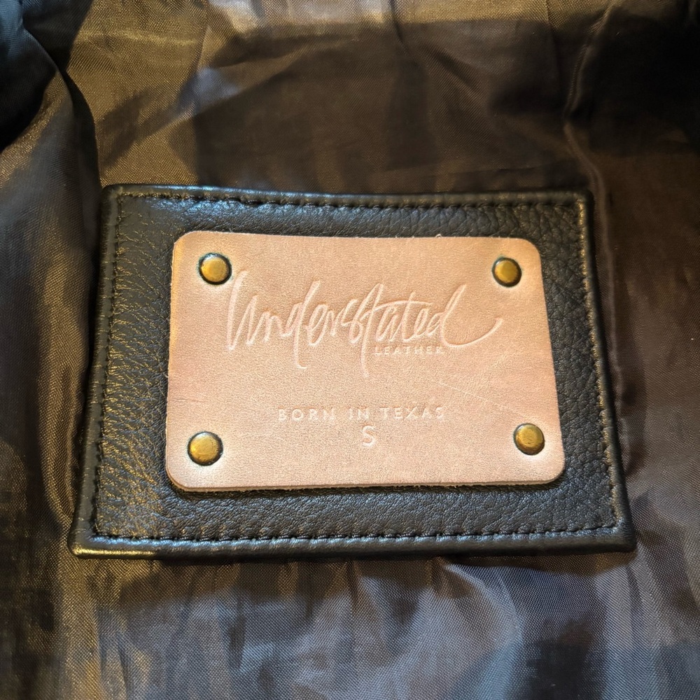 Understated Leather ‘Easy Rider’ Jacket - Picture 7 of 9